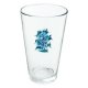 Interesting diving dolphin sunglasses 16 oz pint glass