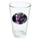 Purple evil clown naughty 16 oz pint glass