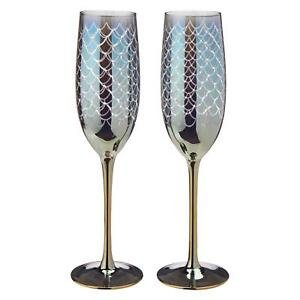 Mermaid champagne glass