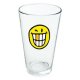 Big toothy smile wink smile 16 oz pint glass